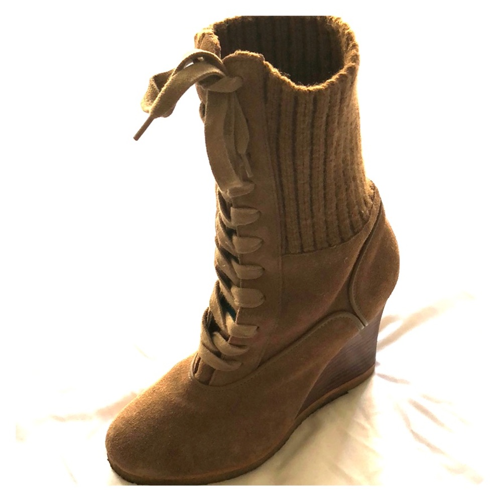 Leather Heeled boots by Steve Madden